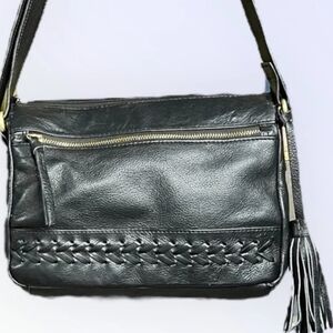 Great American Leatherworks genuine leather crossbody Bag